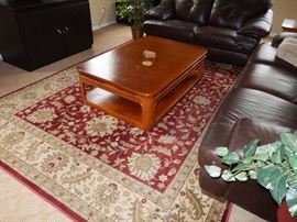 Coffee Table  POPS UP TO EAT AS YOU ARE WATCHING THE SUPER BOWL