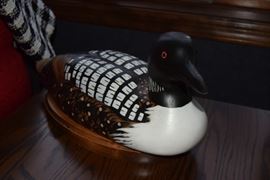L. Denzer Carved Loon