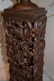 Detailing on plant stand