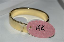 14k Bangle bracelet