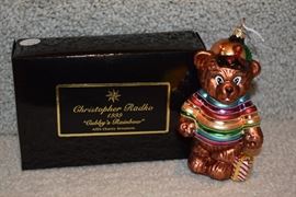Christopher Radko Ornament- Cubby's Rainbow