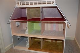 Back of doll house