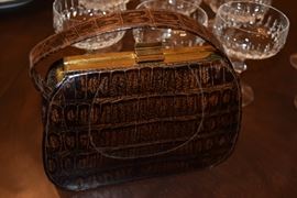 Alligator Skin Ladies Purse