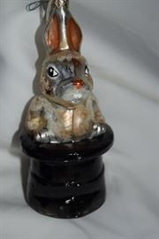 Christopher Radko Ornament- "Hare Magic" # 98-455-0