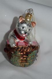 Christopher Radko Ornament- "Kitten Kaboodle"
