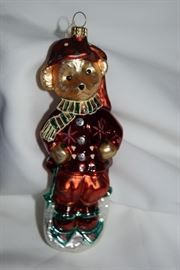 Christopher Radko Disney Ornament - "Muffy the Bear; Sleddin' and Skidaddin"
