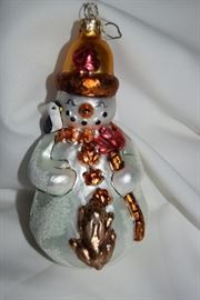 Christopher Radko Ornament "Carlton the Snowman"