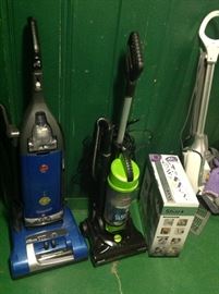 Variety of vacuums 