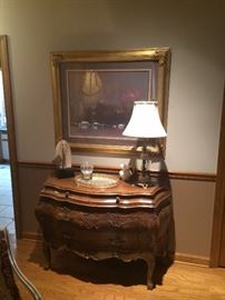 Italian Carved Bombay Commode.... Beautiful!!