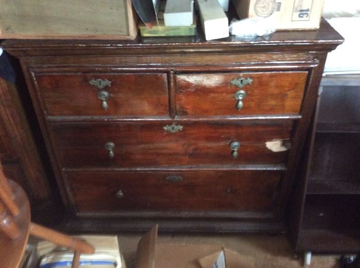 Beautiful Chest - Needs some work - but you won't find furniture like this and most is easily repairable.