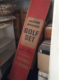 Vintage Golf Set