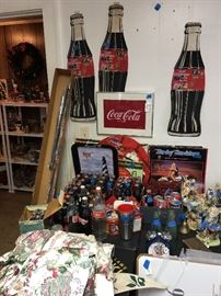 Coca Cola items. Coke items