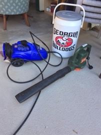 Pressure washer, electric blower and UGA cooler