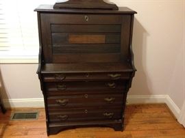 Antique Walnut Secretary