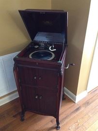 Wurlitzer Victor Victrola - Detail