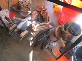 Trowels and misc tools