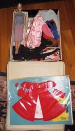 Barbie in case with accessories!