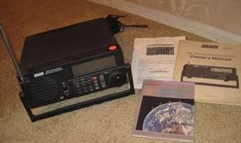 Drake SW 8 Short Wave Radio with books