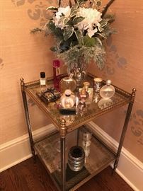 Glass Top Petite Table Rinfret Home