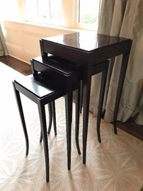 One Set of Pair Baker Barbara Barry Nesting Tables