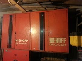 Vintage Parts Cabinets