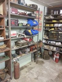 Lots of battery chargers