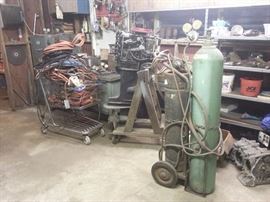 Acetylene Torch, Mercury Boat Motor