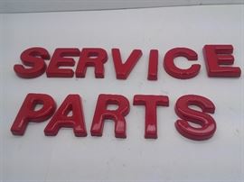 Large Lot of Plastic Letters