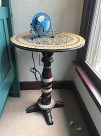 Mother of Pearl inlay table. $125. 