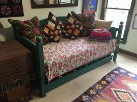Trundle Bed - $525. Linens priced separately.