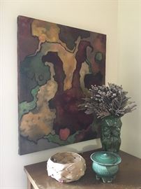 Nancy Orcutt "Now is the Hour" 1998 20'x24". $275.