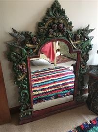 Poly chrome mirror - $250.