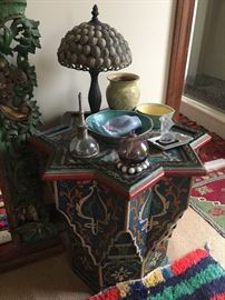 $45 hand painted table.