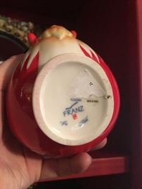 Franz Porcelain Phoenix Phoenician Flight Bird Vase FZ02382 8 1/2"