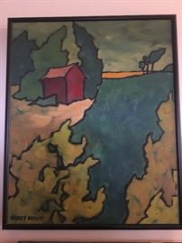 Nancy Orcutt 12'x14" "Can't Ever Get Enough" 2000