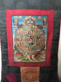 Vintage Tibetan Thangka