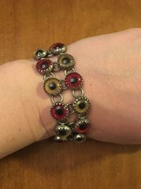 .925 (sterling) eyeball bracelet
