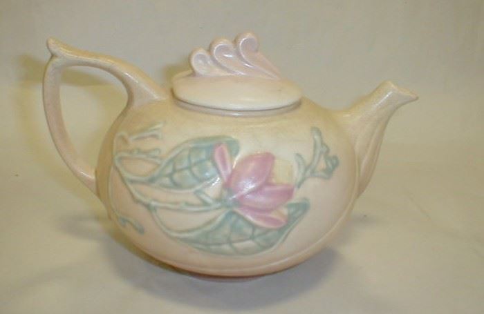 Hull art pottery teapot