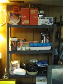 cookware, household, some new in box