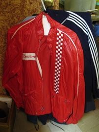 Vintage mens clothing, jackets, including a vintage Channel 2 