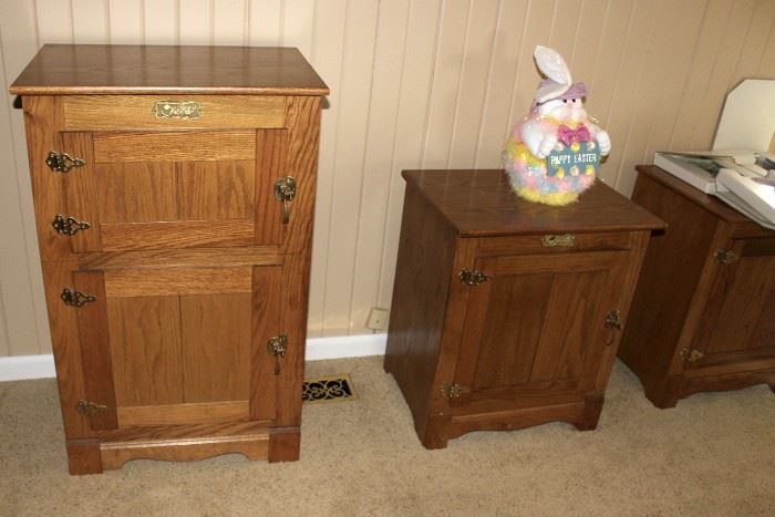 Ice chest style cabinets