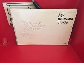 Sewing/Embroidery Manual Guide for Bernina