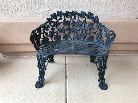 Wrought Iron Bench
