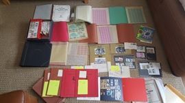 Stamp Collection Mint Sheets Mint Blocks Well Preserved