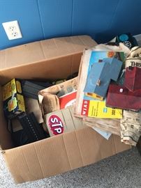 trains and display pieces