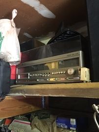 vintage stereo equipment