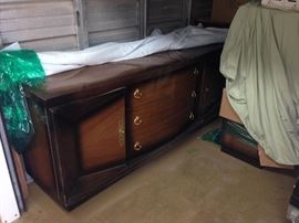 bedroom set located in storage in long beach