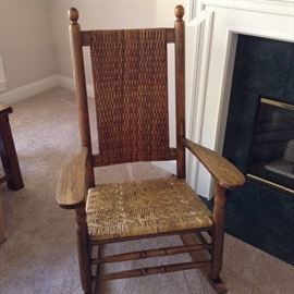 AWESOME WOVEN ROCKING CHAIR