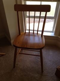 ONE OF A PAIR OF SIDE CHAIRS