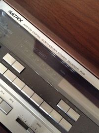 Sanyo Stereo inside the Barzilay Credenza